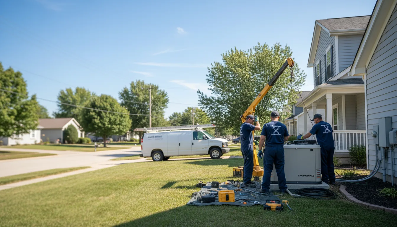 Generator Installation in South Whitley, IN near me